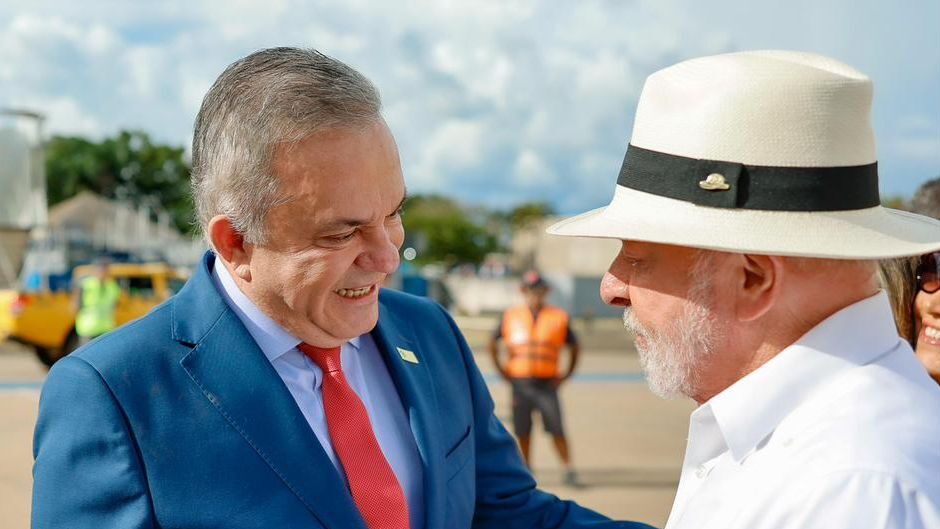 Vander e Lula durante agenda do presidente para a COP15. Foto: Ricardo Stuckert