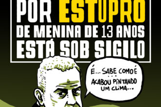 Inquérito de vice de Flávio Bolsonaro por estupro de menina de 13 anos está sob sigilo